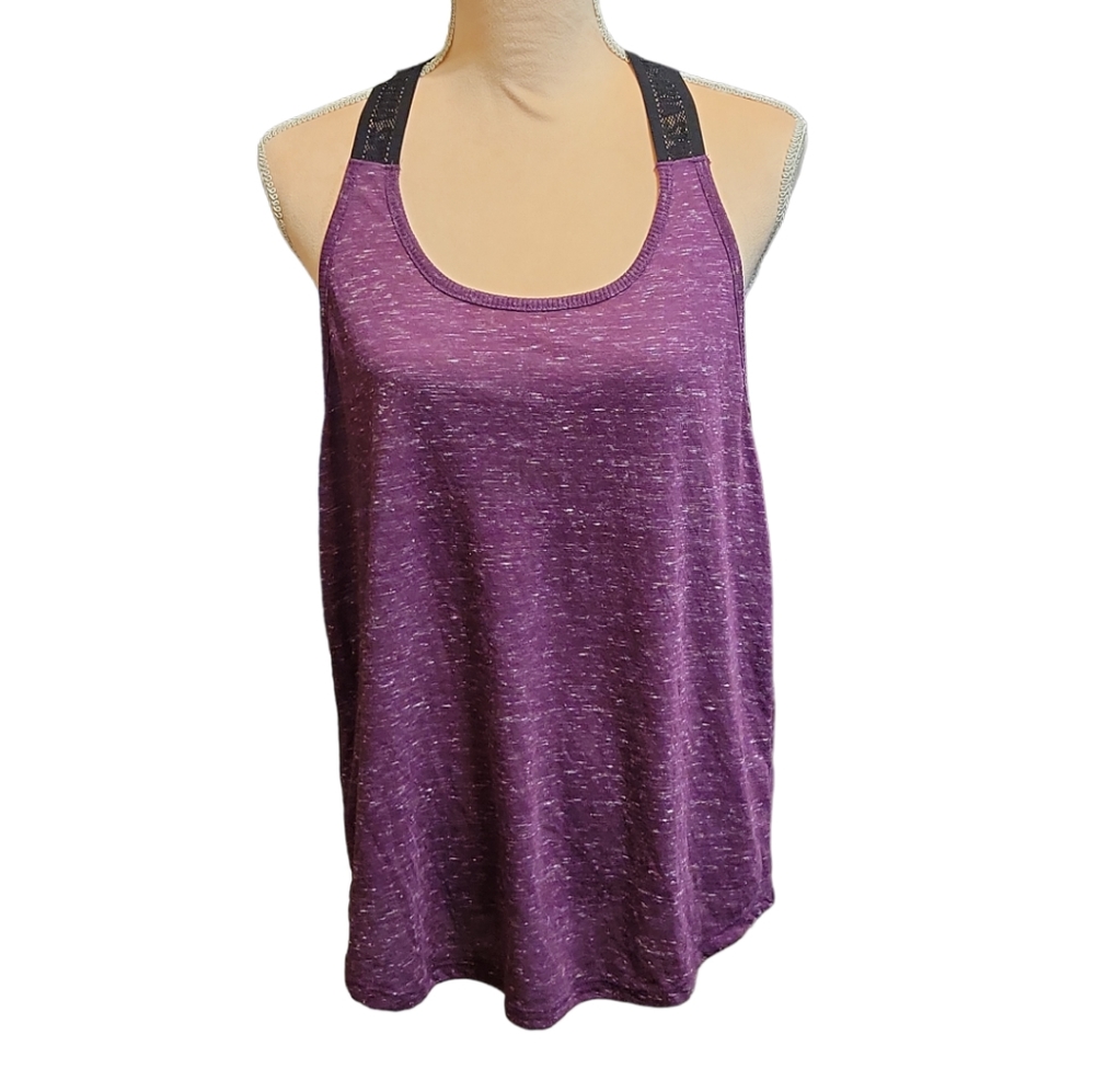 Victoria's Secret Sport Racerback Purplish Tank Large